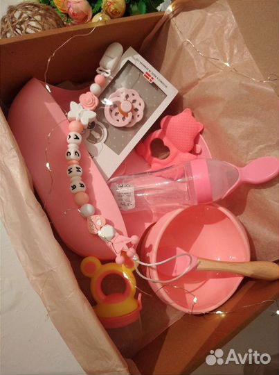 Пустышка Бибс.Силиконовые держатели для пустышки