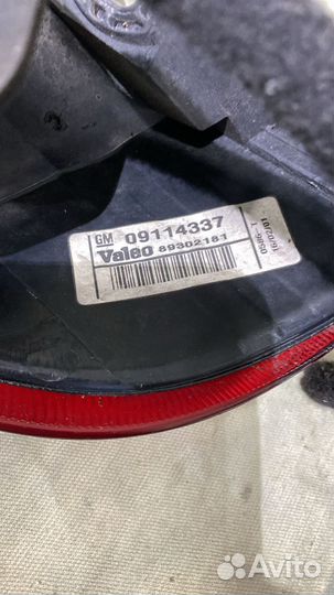 Фонарь задний правый Опель Корса С