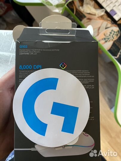 Игровая мышь logitech g102