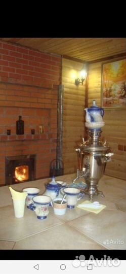 Русская баня на дровах