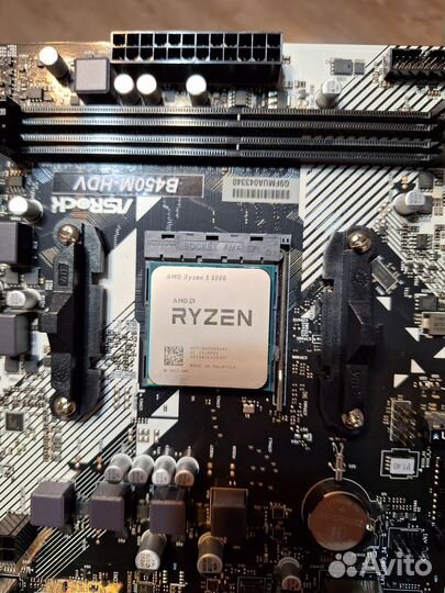 Ryzen 5 5500 + asrock b450