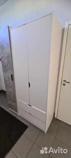 Шкаф белый Уна
