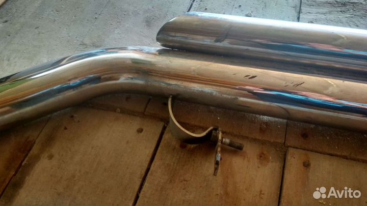 Защита переднего бампера