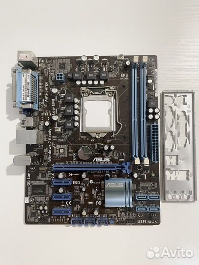 Материнская плата 1155 H61 asus