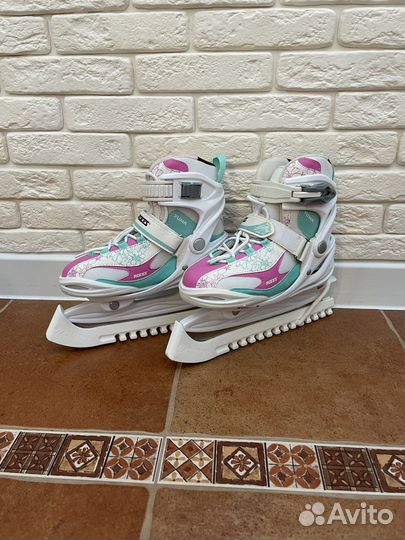 Коньки раздвижные Roces Yuma р.30-35