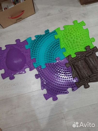 Ортопедические массажные коврики-пазлы для детей