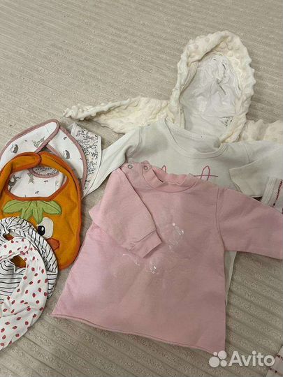 Качественные вещи для девочки 3-6 мес