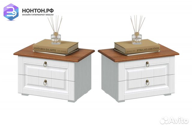 Комплект тумб Валенсия белый