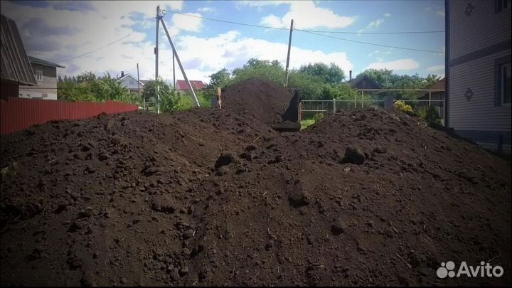 Грунт плодородная земля Чернозем