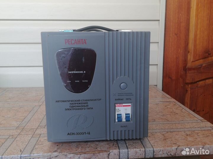 Стабилизатор напряжения ресанта асн 3000/1 ц