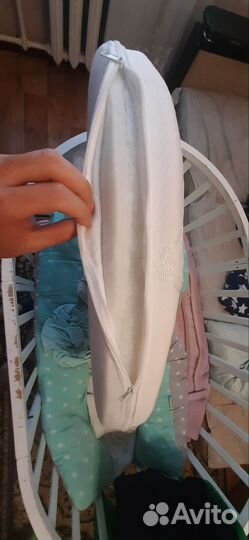 Матрас для детской кроватки овальный