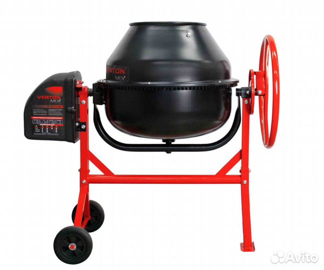 Бетоносмеситель verton MIX см-90, 400 Вт,90л, 320