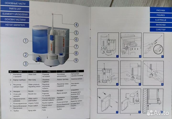 Ирригатор Aquajet LD-A7