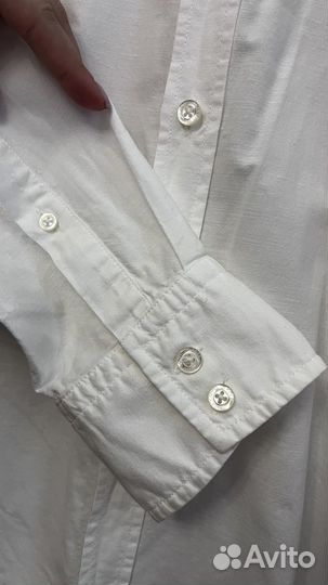 Мужская рубашка белая Hugo Boss