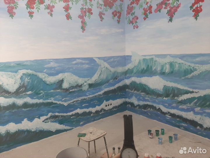 Художник роспись стен/посуды/картины