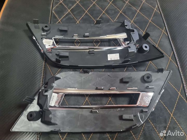 Mercedes ml w164 накладка переднего бампера