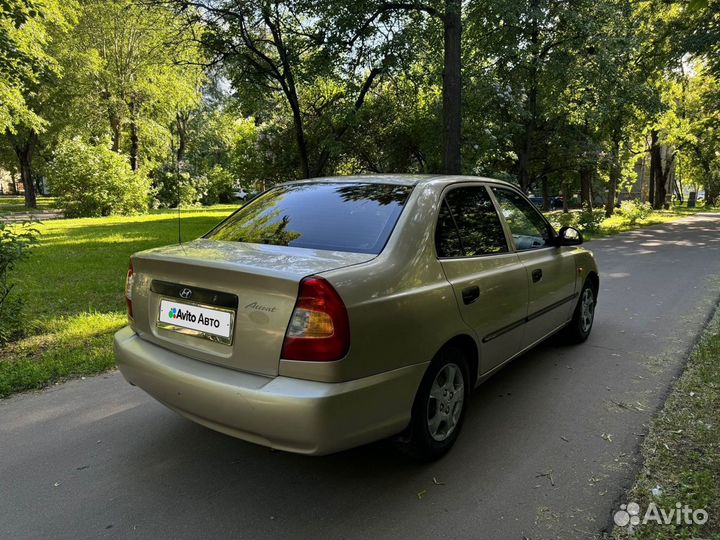 Hyundai Accent 1.5 МТ, 2005, 181 000 км