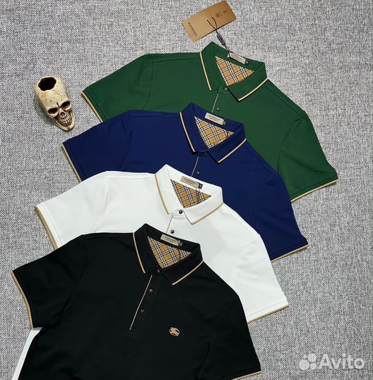 Футболка polo burberry