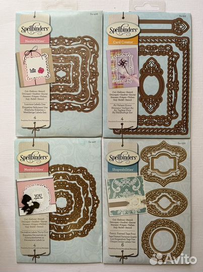 Ножи Spellbinders. Скрапбукинг