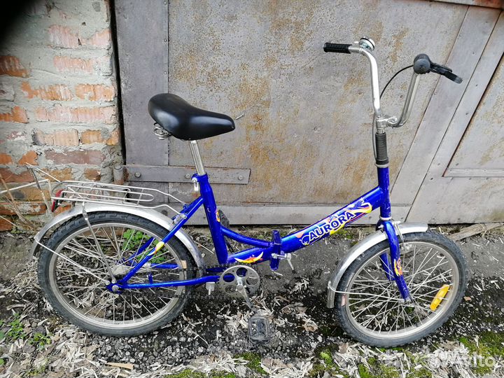 Детский складной велосипед aurora