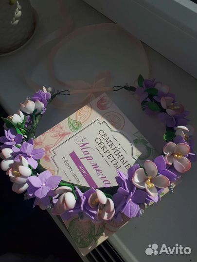 Венок на голову для фотосессии из фоамирана