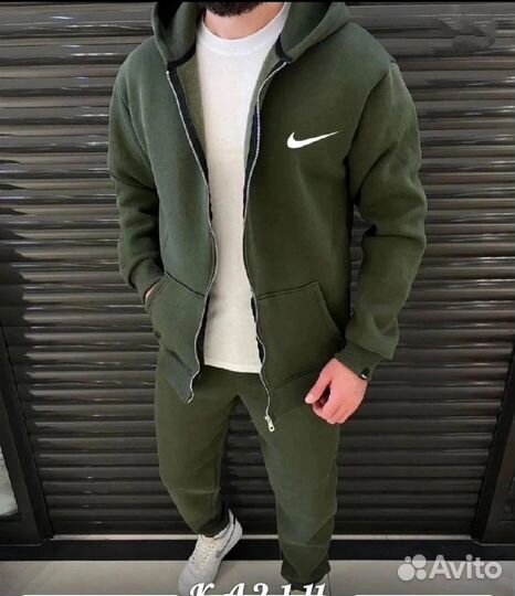 Спортивный костюм на флисе мужской