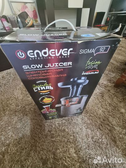 Соковыжималка endever sigma 92