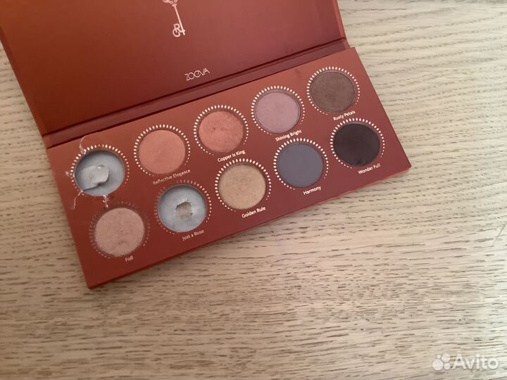 Zoeva палетка rose golden