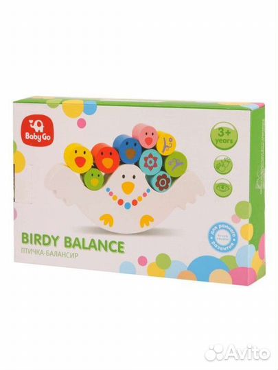 Игрушка птичка-балансир от baby GO