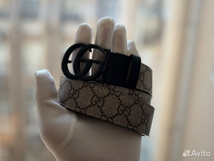 Ремень gucci двухсторонний