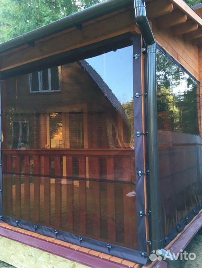 Мягкие окна для террасы