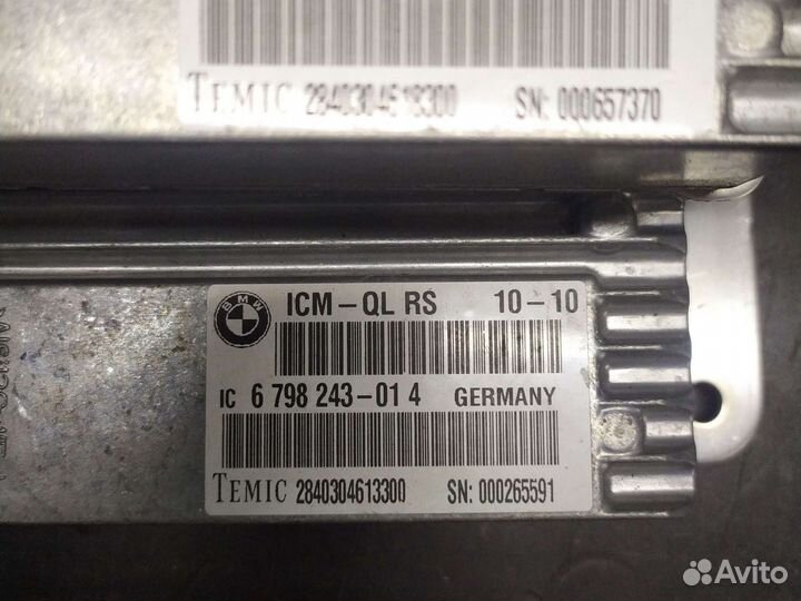 Блок эбу ICM BMW F10 F11 n52 n53 n20