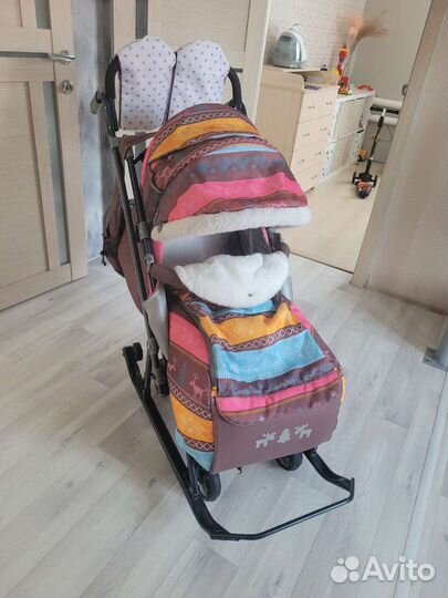 Санки коляска ника 7 3
