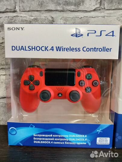 Новые оригинальные геймпады для PS4