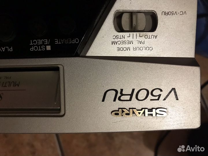 Видеомагнитофон sharp