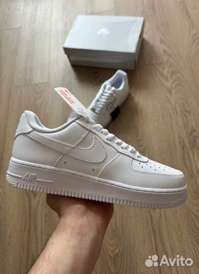 Кроссовки Nike AIR force 1 белые