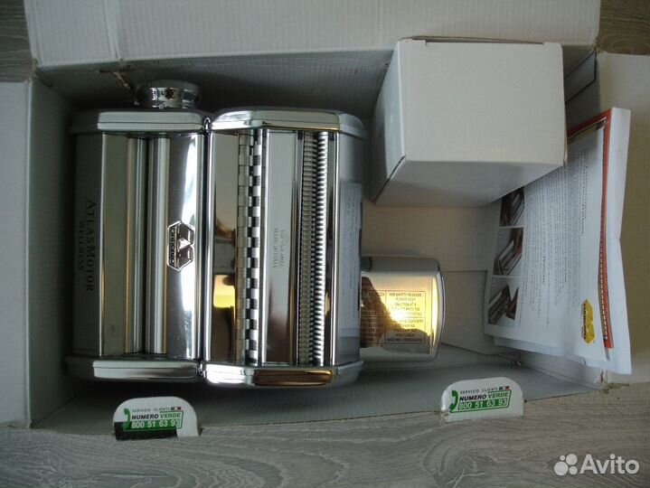 Marcato Atlasmotor Wellness 150mm и разные насадки