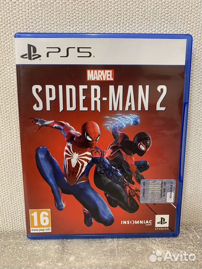 Marvel Spider Man 2 PS5 диск