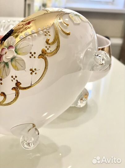 Вазы Богемия конфетницы-фруктовницы 3 шт