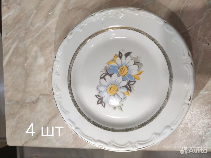 Тарелки советские