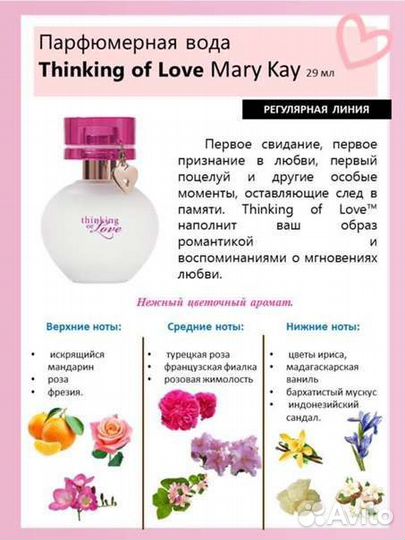 Парфюмерная вода/Ароматы