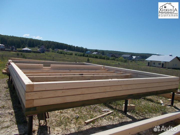 Дома срубы 6х8 из бруса с мансардой строительство