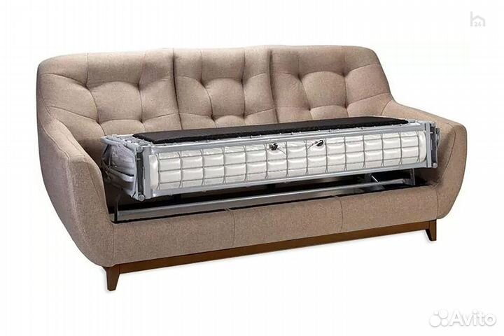 Диван прямой раскладной Сканди