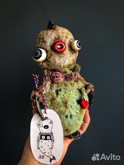 Рыба ручной работы(игрушка)