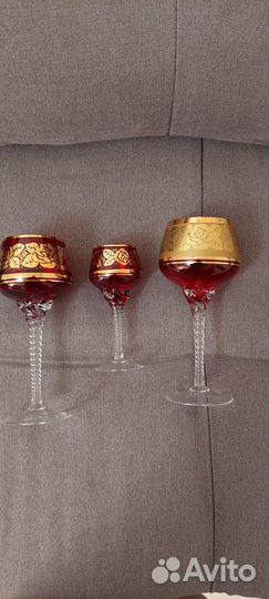 Фужеры богемия чехия