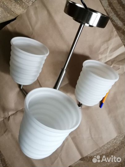 Люстра Италия сталь