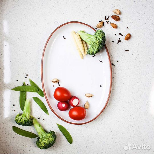 Тарелка овальная Аляска