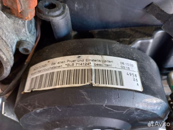 Двигатель BLS 1.9TDI Audi, Volkswagen, Skoda, Seat