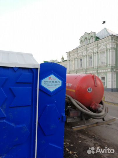 Аренда туалетных кабин. Обслуживание биотуалетов