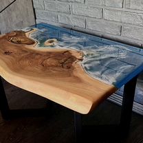 Стол из карагача и смолы, Белорецк